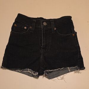 Levi's Dark Denim Jean Shorts